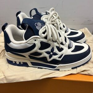 Louis Vuitton LV Skate Sneaker Marine White